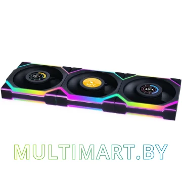 Набор вентиляторов Lian Li Uni Fan SL 120 Wireless LCD (G99.12SLLCD1W3B.R0) картинка 2